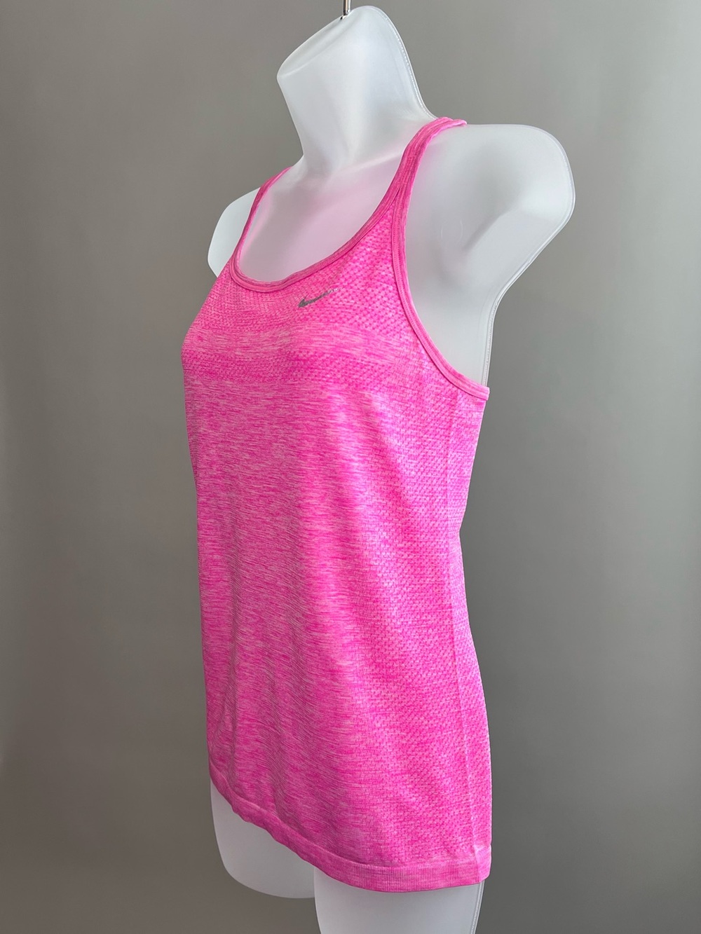 Nike Pink Performance Racerback Tank - Picture 2 of 7